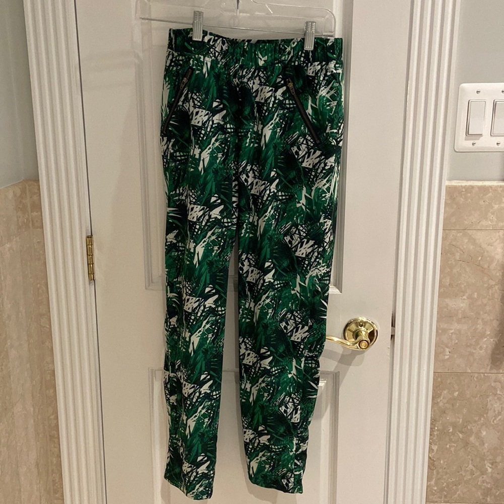 Athleta Brooklyn Jogger Palm Tree Print size 2